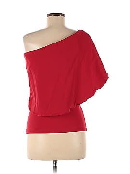 Nicole Miller Red Structured Cape Top (view 2)