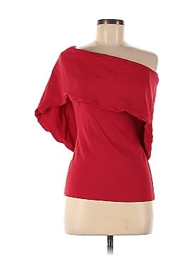 Nicole Miller Red Structured Cape Top (view 1)