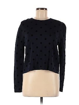 Thakoon Collective Navy Polka Dot Pullover (view 1)
