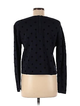 Thakoon Collective Navy Polka Dot Pullover (view 2)