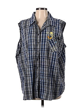 Looney Tunes Sleeveless Button-Down Shirt (view 1)