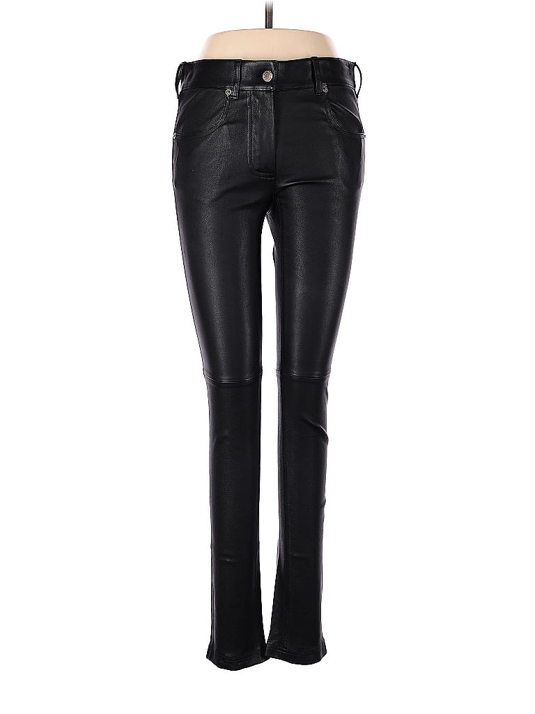 Givenchy 100 Lambskin Black Leather Pants Size 36 (EU) 81 off thredUP