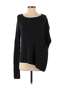 KF/KaufmanFranco Collective Charcoal One Shoulder Sweater (view 1)