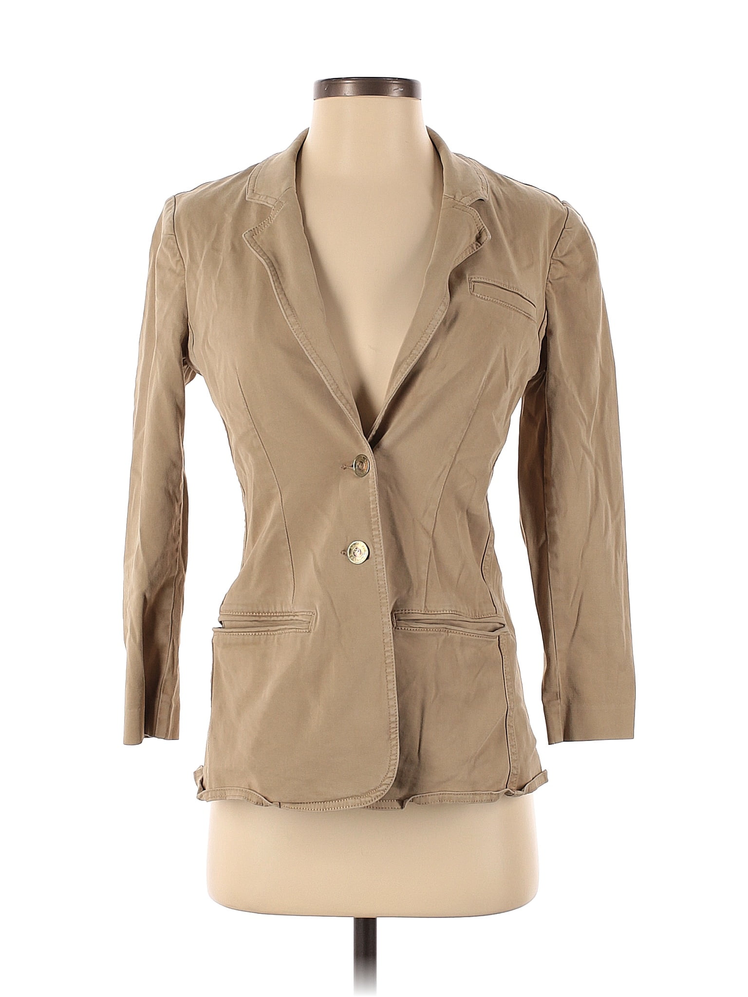 Current/Elliott Solid Tan The Highball Blazer Size Sm (1) - 81% off ...