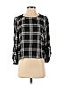 Waverly Grey 100% Viscose Black Long Sleeve Blouse Size XS - photo 1