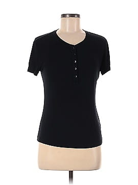 L'Agence Short Sleeve Henley (view 1)