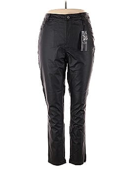 Women's Collection Faux Leather Pants (view 1)