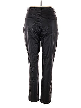 Women's Collection Faux Leather Pants (view 2)