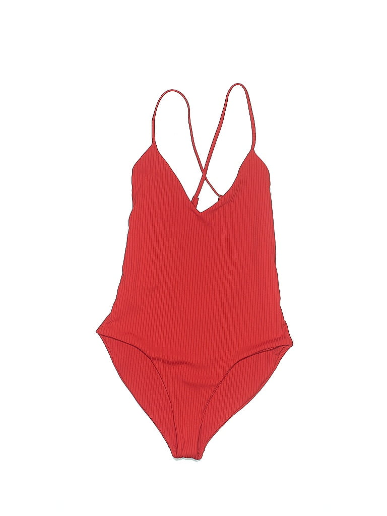 Mara Hoffman Lucia One Piece Swimsuit in Olive
