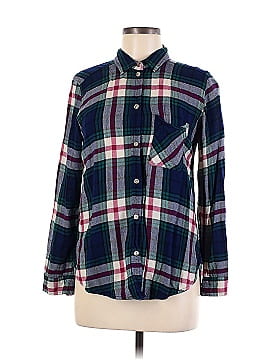 American Eagle Outfitters Long Sleeve Button-Down Shirt (view 1)