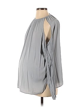 FOR 2 by Ramy Brook Silver Heather Maternity Top (view 1)