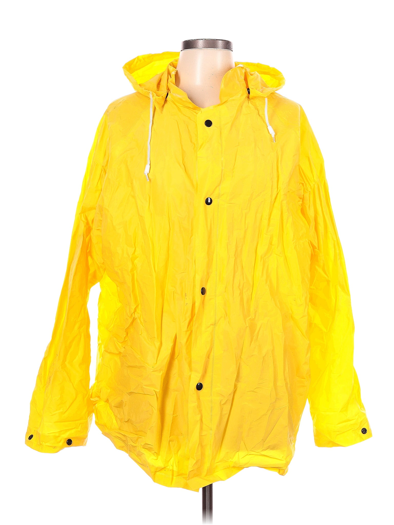 Assorted Brands 100% Pvc Solid Yellow Raincoat Size L - 54% off | thredUP