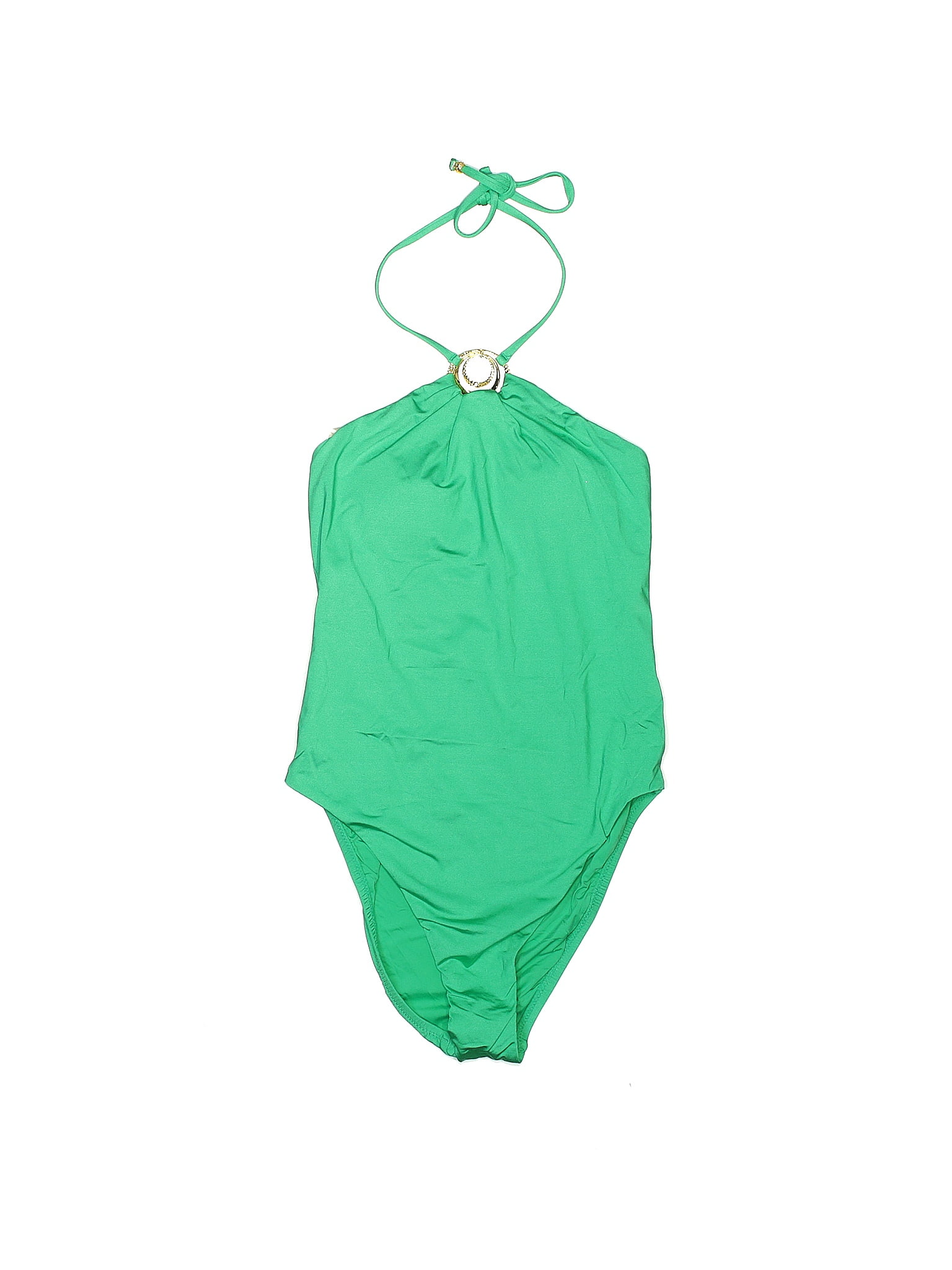 Sunshine 79 Solid Green One Piece Swimsuit Size 6 - 69% off | ThredUp