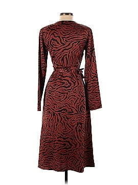 Sweet Baby Jamie Brown Zebra Wrap Dress (view 2)