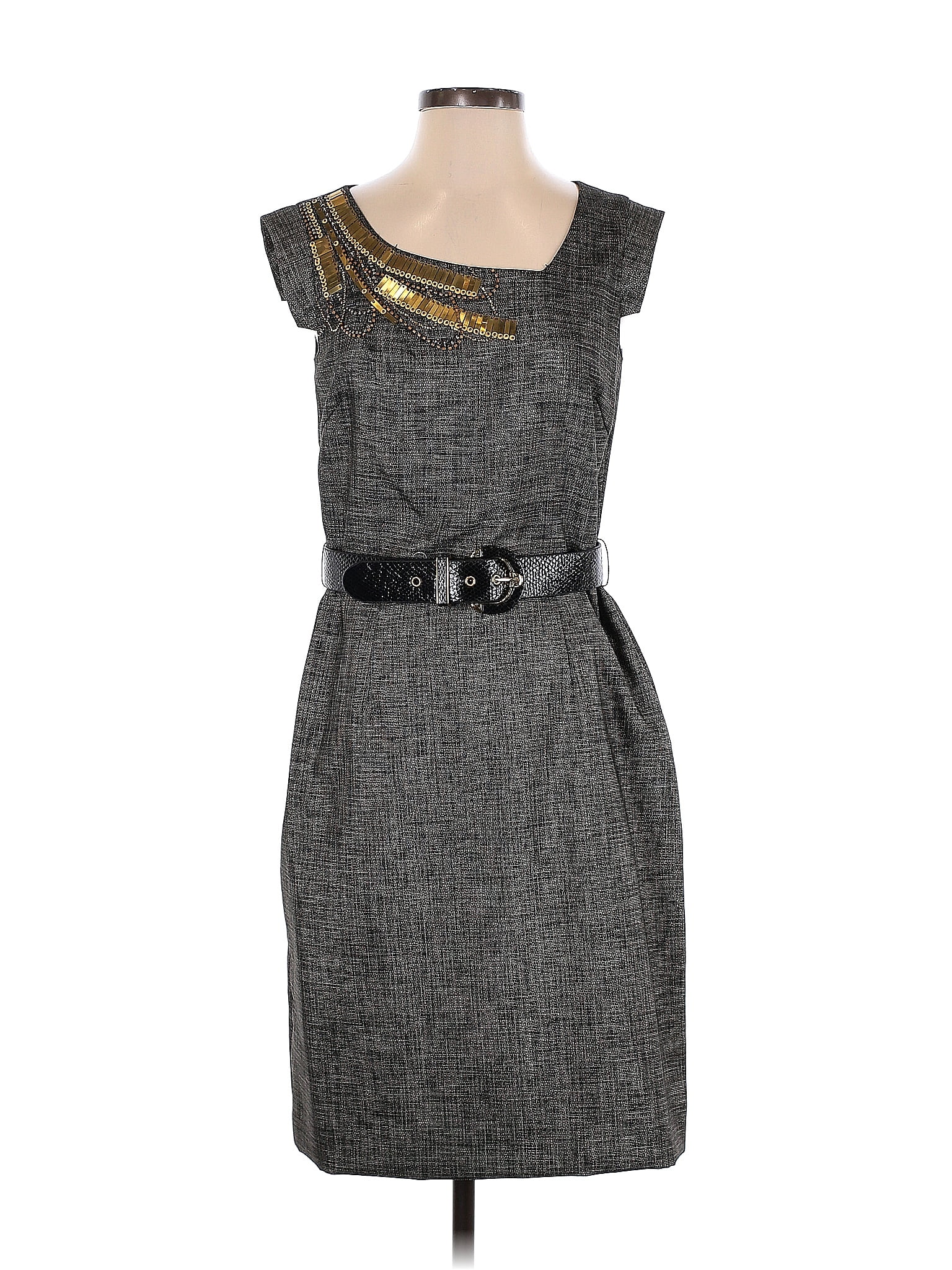 Antonio Melani Gray Casual Dress Size 4 - 71% off | thredUP