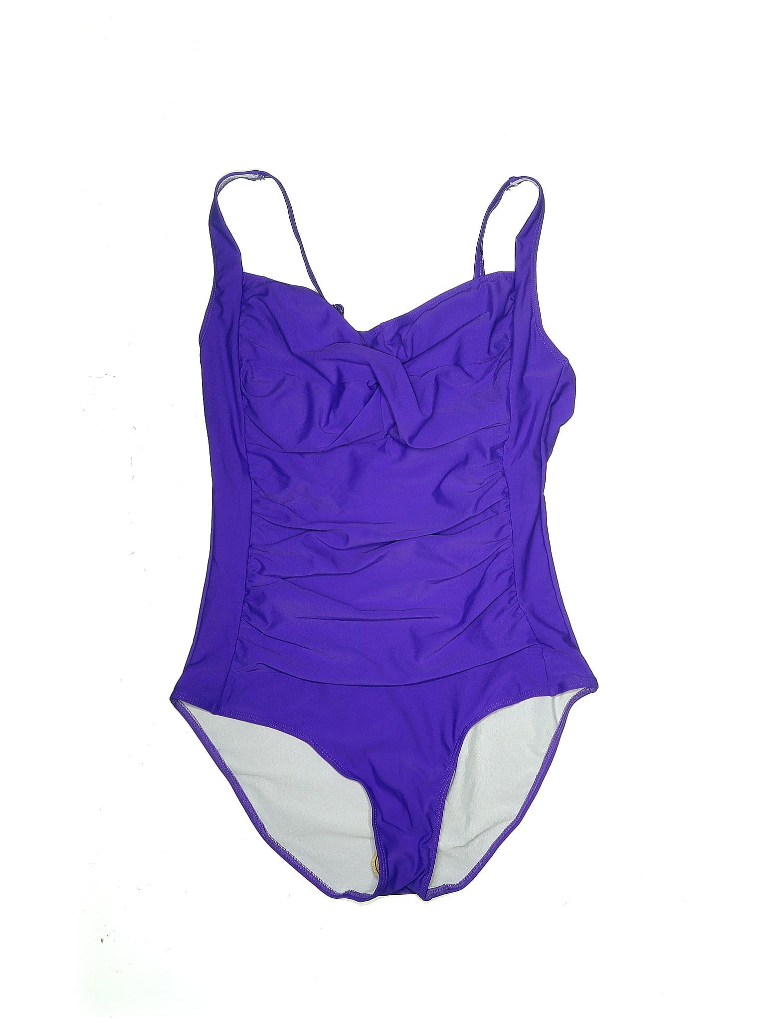 Ekouaer Solid Purple One Piece Swimsuit Size Xxl 66 Off Thredup 9249