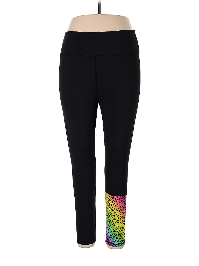 Zyia Active Black Leggings Size 20 (Plus) - 55% off