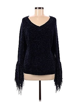 Midnight Velvet Pullover Sweater (view 1)