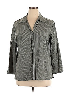 Elementz Long Sleeve Button-Down Shirt (view 1)
