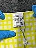 Peixoto Checkered-gingham Yellow Swimsuit Bottoms Size S - photo 3