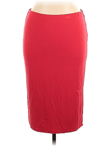 Vince camuto shop red pencil skirt