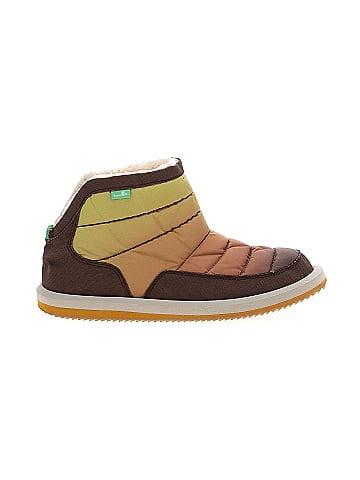 Sanuk Brown Ankle Boots Size 8 - 56% off