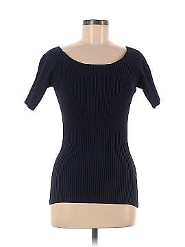 Jason Wu Collective Navy Off Shoulder Sweater (view 1)