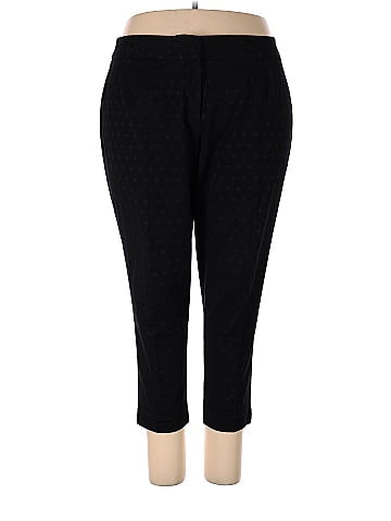 Soft Surroundings Polka Dots Black Casual Pants Size XS (Petite) - 75% off