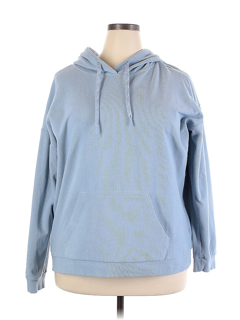 Marc New York Solid Blue Pullover Hoodie Size XXL - 78% off | ThredUp