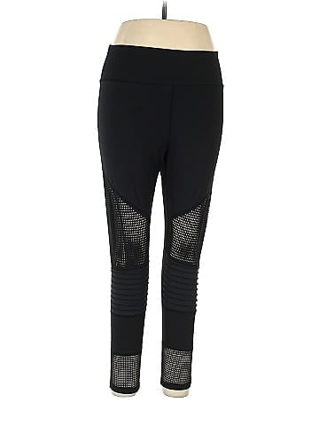 Zyia Active Solid Black Leggings Size 16 - 18 - 52% off