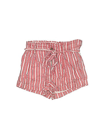 American eagle hot sale red shorts