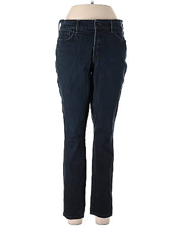 Belle by Kim Gravel, Jeans, Womens Petite Jeggings Dark Indigo