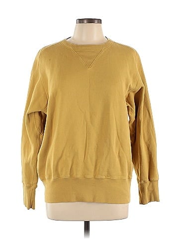 Yellow sales levi's sweatshirt