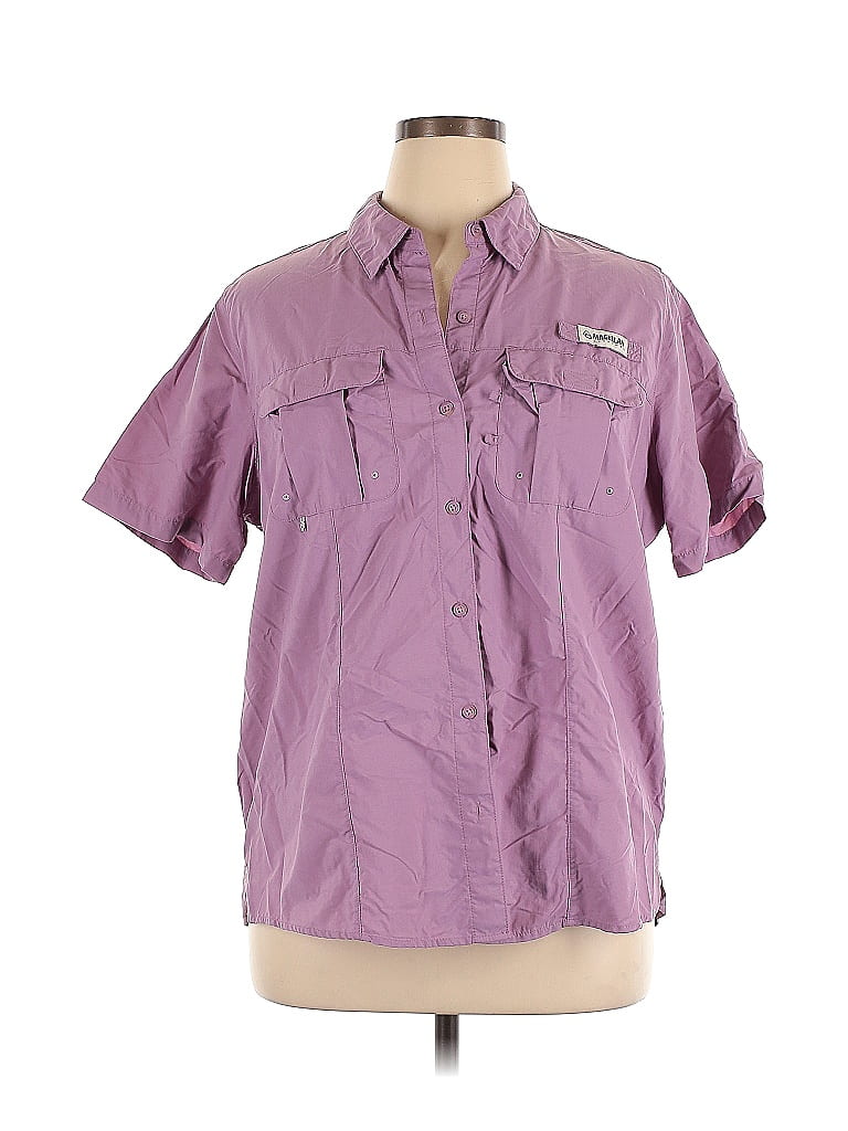 Magellan Outdoors Tops | Women’s Shirt. Short Sleeve. Purple. X-Large | Color: Purple | Size: XL | Pm-36158678's Closet