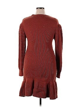 Love, Whit by Whitney Port Rust Sweater Dress (view 2)