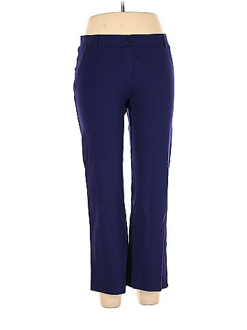 Betabrand Purple Blue Casual Pants Size XL (Petite) - 72% off