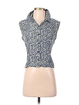 Unbranded Sleeveless Button-Down Shirt (view 1)