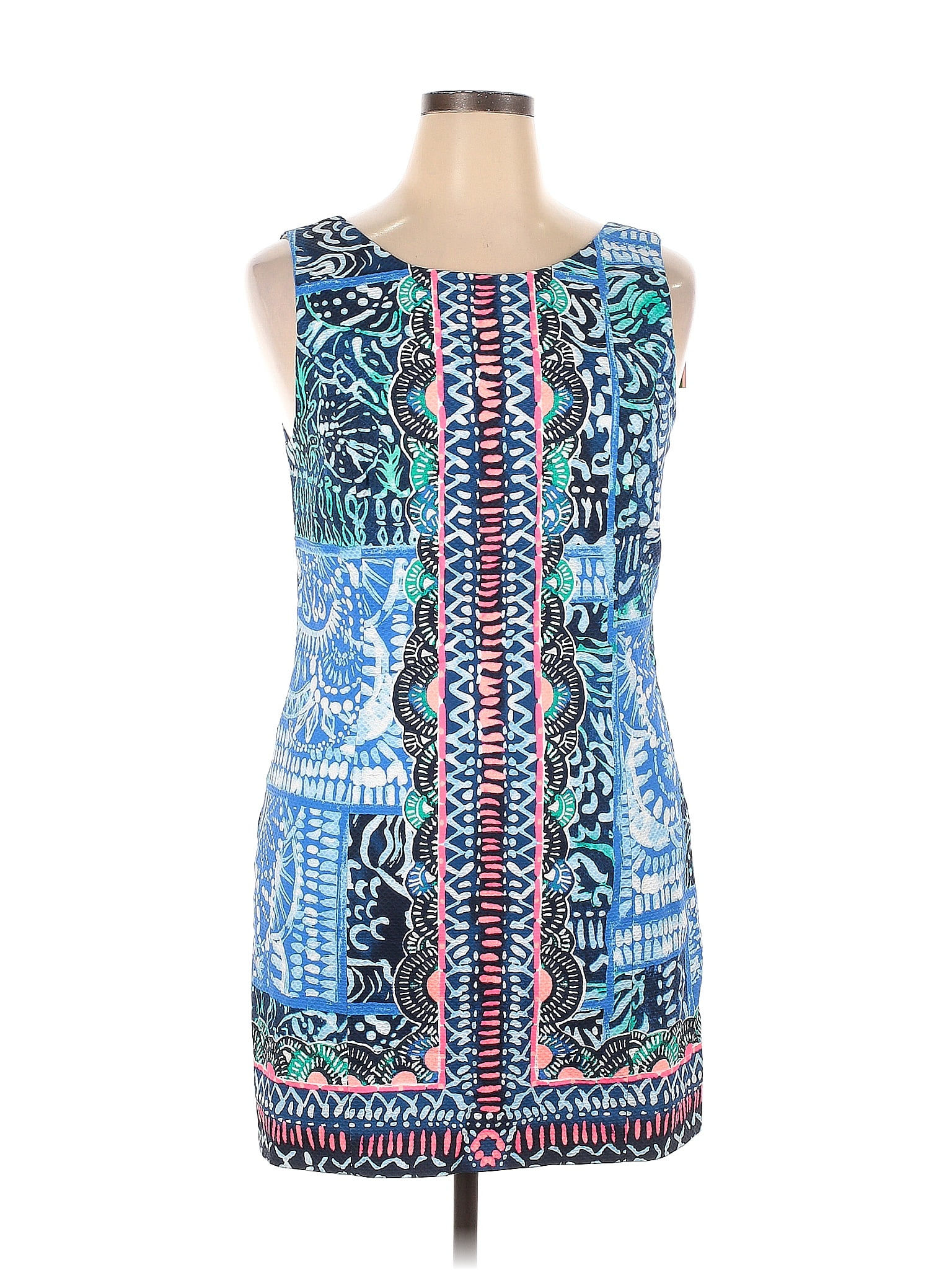Dress Casual Midi By Lilly Pulitzer In Multi-colored, Size: M main image 1