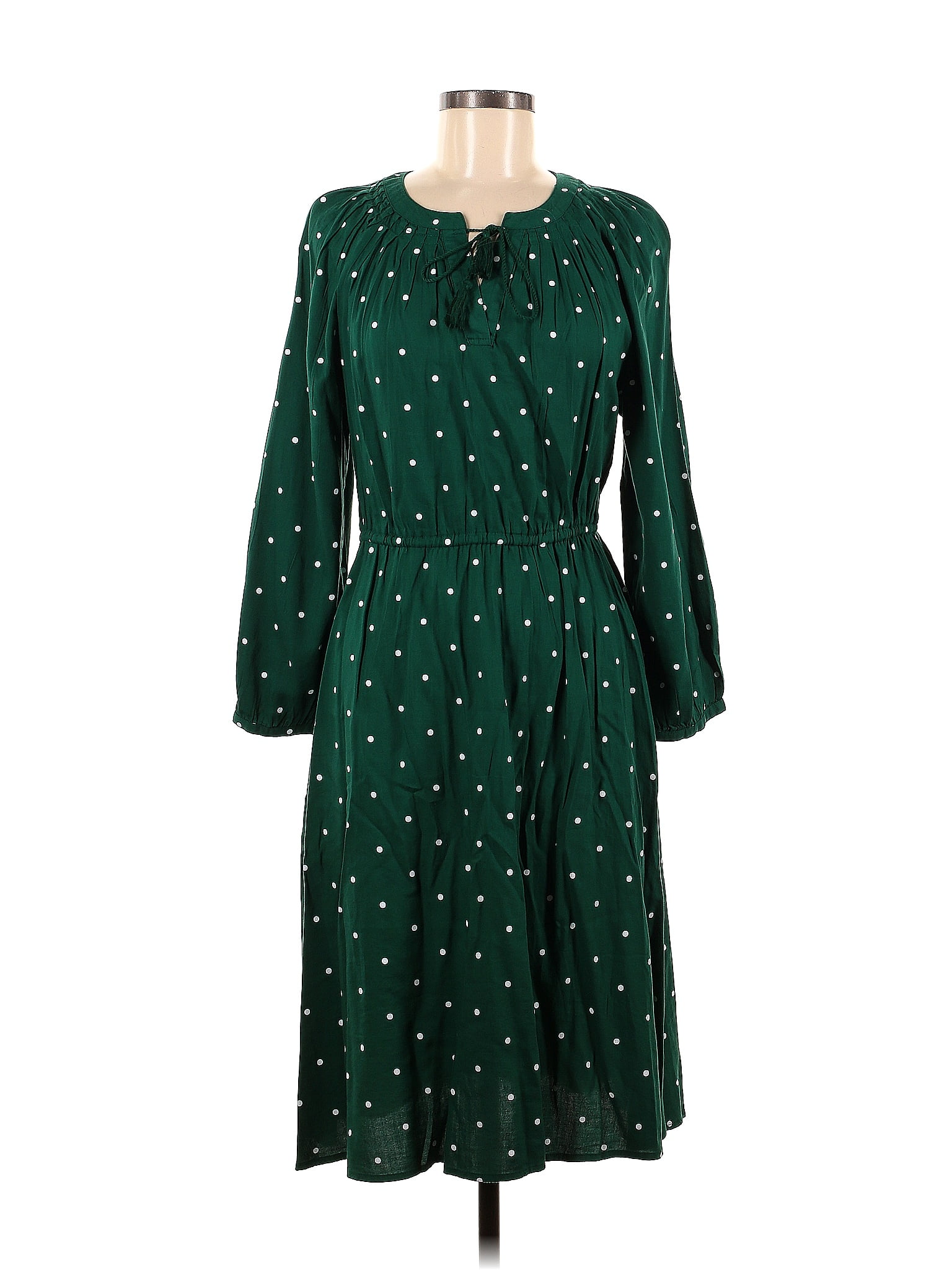 Old Navy Polka Dots Green Casual Dress Size M - 45% off | ThredUp