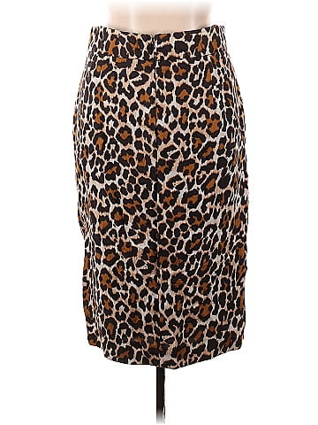 Hutch leopard outlet midi skirt