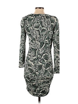 Alexia Admor Ruched Python Print Dress (view 2)
