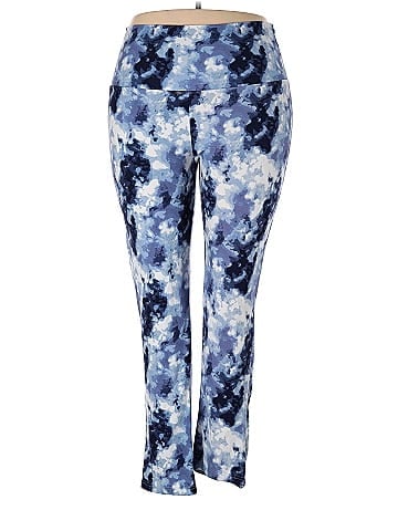 Bobbie Brooks Tie-dye Multi Color Blue Casual Pants Size 2X (Plus