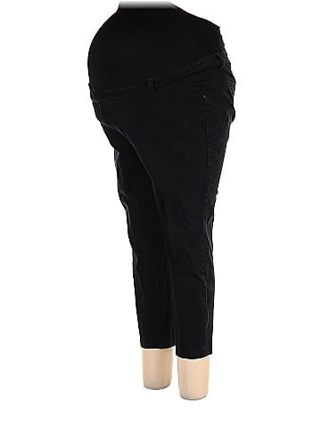 Old Navy - Maternity Solid Black Casual Pants Size 14 (Maternity) - 49% off