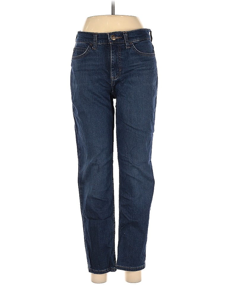 Lee Solid Blue Jeans Size 8 - 57% off | thredUP