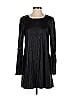 BCBGeneration 100% Polyurethane Black Casual Dress Size S - photo 1