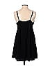 aina be 100% Polyester Solid Black Casual Dress Size M - photo 2