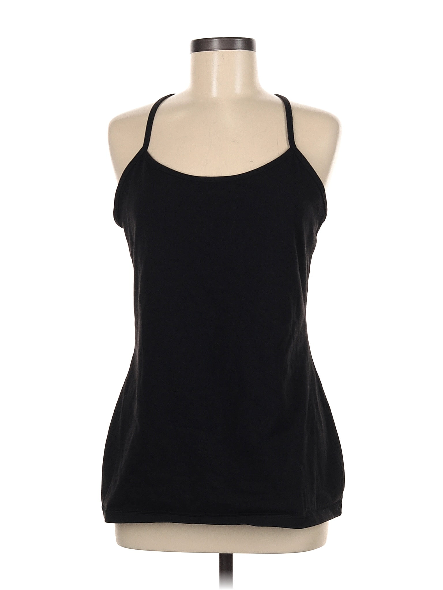 Lululemon Athletica Solid Black Active Tank Size 8 58 off ThredUp