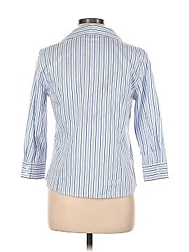 Anne Klein Long Sleeve Button-Down Shirt (view 2)