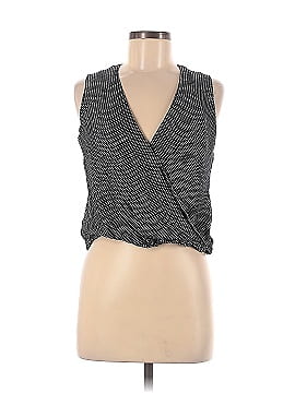 DKNY Sleeveless Silk Top (view 1)