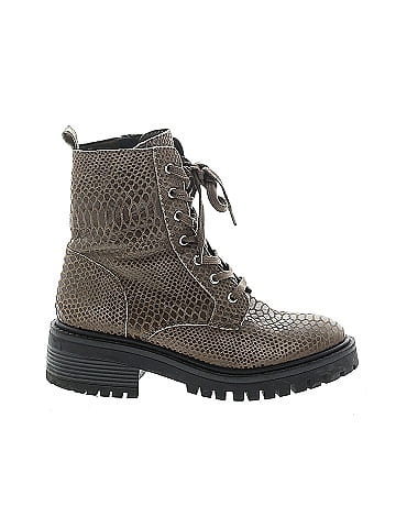 Crown vintage combat on sale boots